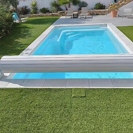 Contemporaine Piscine Chauffee,petanque, Clim Villa *